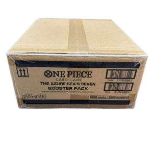 The Azure Sea's Seven Sleeved Booster Pack (144) - Sealed Case