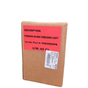 Sealed Case Forbidden Light 3 cards packs