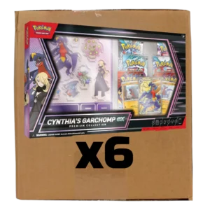 Sealed Case Cynthia's Garchomp ex Premium Collection Box