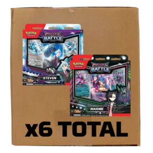 Sealed Case Rival Battle Deck Marnie/Steven (3 of each)